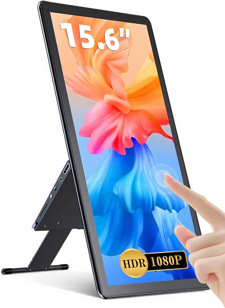 15.6インチ フルHD モニター スマホ PC ゲーム Switch対応 Amazon.co.jp: EVICIV モバイルモニター タッチパネル 15.6